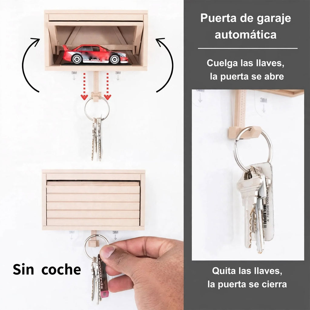 Colgador de llaves garajes